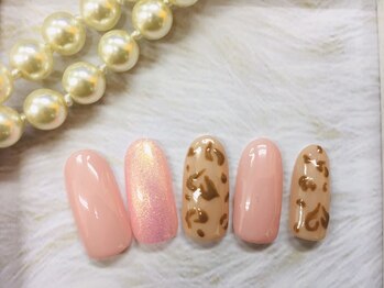 ビューティーアンドライフ オリビア(Beauty&Life Olivia)/レオパード(ヒョウ柄)ネイル