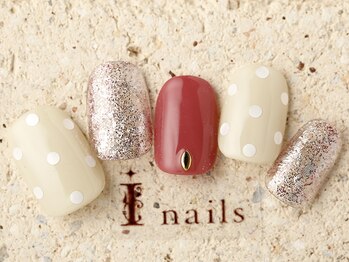 アイネイルズ 町田店(I nails)/ドットスプリングネイル8480円