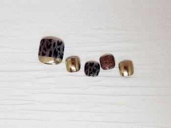 ティーエヌ 名古屋矢場町店/フット デザインネイル¥6980