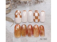 オーブ(AUBE)/秋ネイル