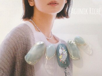 アグニークリッシェ(Agunik Riche)/【マーブルネイル】