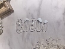 プティリボン 武蔵小金井店(PetitRibbon)/定額Design フラワー　クリア