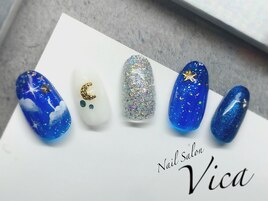 ゆめかわ☆夜空デザイン☆