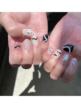 ネイルサロン アンブレラ(Umbrella)/うねうねニュアンス