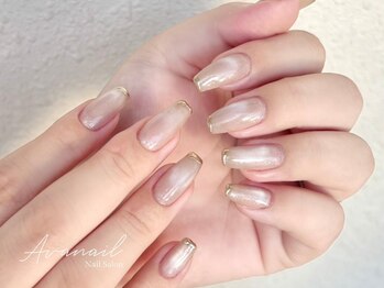 アバネイル 名駅店(AVA NAIL)の写真/【地下鉄名古屋駅徒歩3分】大人女性やシンプルでも上品な指先で好印象♪お仕事帰りも時短オシャレが叶う！