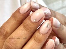 アプリシーエイトネイル(appreciate nail)/【ホワイト】サマーネイル♪