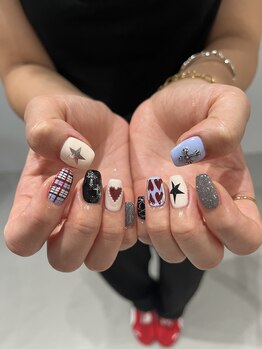 ジュアネイル(jouer nail)/ビンテージネイル☆