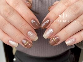 ブラウンリングネイル