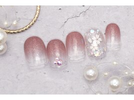 5000円　桜　キラキラ　クリア