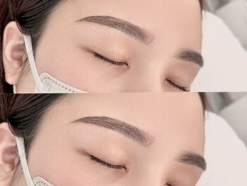 リノア(Linoa)の写真/【まつげパーマ＋アイブロウスタイリング ￥11,800~】まつげと眉毛の大人気セットメニューが1時間半で♪