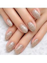シンプル★立体ミラーネイル