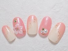 シックネイル(CHIC nail)/3Dフラワーネイル