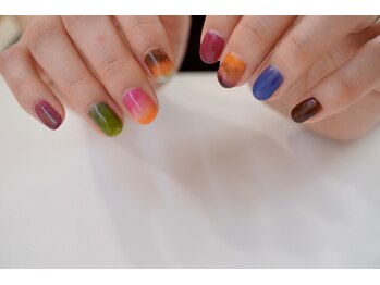オブヘア ジユウガオカ(of HAIR jiyugaoka)/カラフルネイル