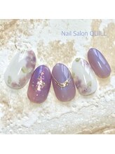 ネイルサロン クイル(QUILL)/６月あじさい（２）