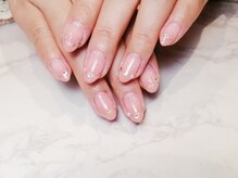 ルームヘアネイル 曙橋店(Room hair nail)/キラキラフレンチネイル