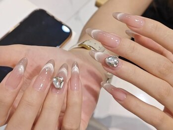 ヴィーナスネイル(Venus Nail)/長さだし　持ち込みデザイン