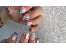 ミニュイ(nail minuit)/アート＋ホログラム