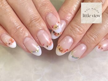 リトルビュー(little view)/ ・押し花フレンチ &nbsp;&nbsp;￥14980