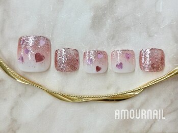 アムールラッシュ 新宿店(Amour lash)/フット シンプルデザインコース