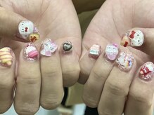 ゆびノさき/キティちゃんとお菓子！