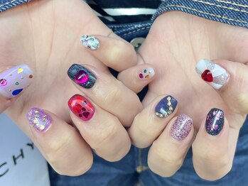 ア―ジュポシェフリル 天神西通り店(age poche Frill)/デザインネイル