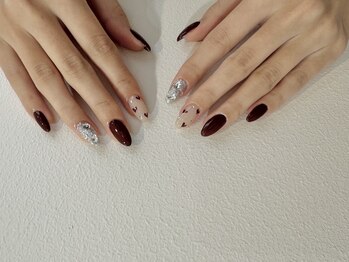 プラス サード(Plus 3rd)/バレンタインネイル/by.Yuri.S