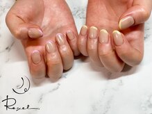 リエル ミサト(Reyel 3310)/フレンチネイル ¥4500