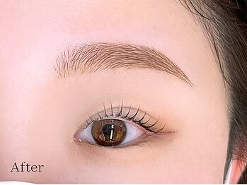 ミーナ 鍋島店(mina)/アイブロウWAX＋まつ毛パーマ上