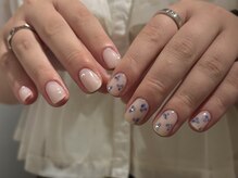 ネイルズ ララ(nails Lala)/ブルーフラワー