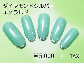 １カラーにちょこっとアート