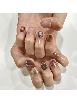 アリュール アンド エテルノ 小山店(Allure & ETERNO)/おまかせニュアンスデザイン