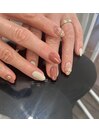 リングネイル×大人シンプル