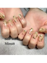 ミニュイ(Minuit)/メタルスタッズネイル