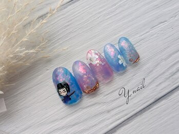 ワイネイル(Y.nail)/きれいめ真希さんネイル