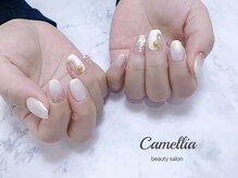 カメリア(Camellia)/ハンドジェルネイル/フィルイン