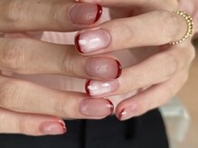 リノ(lino)/マグネットフレンチネイル 7/22