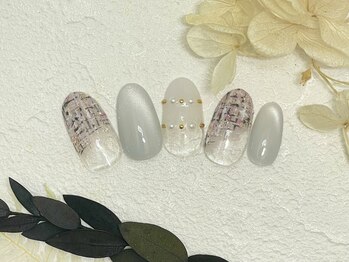 ビオトーププラス 銀座本店(bio tope+)/ツイードネイル銀座フィルイン