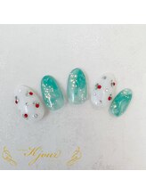 ケージュール(Kjour)/メロンソーダネイル