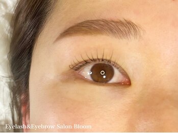 ブルーム(Bloom)の写真/【まつ毛パーマ＋美眉アイブロウWAX ￥8000】セットメニューで一気に垢抜け♪お得クーポンご用意してます◎