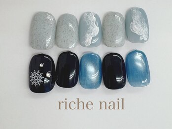 リッシュネイル 新百合ヶ丘店(riche nail)/シンプルアートコース