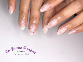 【自爪ネイル】さくらネイル