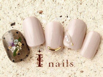 アイネイルズ 町田店(I nails)/シアードライフラワー 8480円