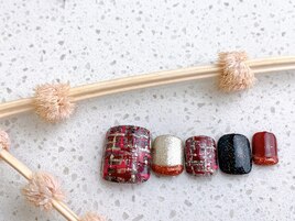 ツイードネイル