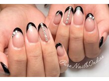 ピュアネイルアンドオンディーヌ/ジェル(フレンチ/韓国/ワンホン)