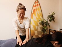 カレント(current)/腰、背中の張り。