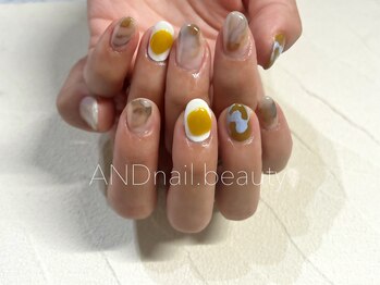 アンドネイル ビューティー(AND nail,beauty)/春ネイル/ニュアンス/藤沢