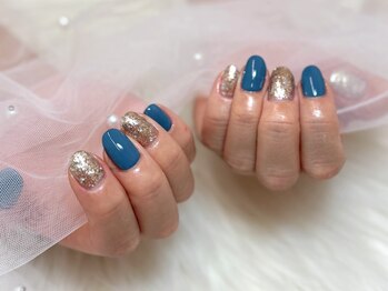 ベルフィオーレ 拝島店(bel fiore)/ワンカラー シルバーラメ