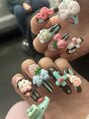 キレイエ ネイルズ(KIREIE NAILS) ゴテゴテチョコミントネイル