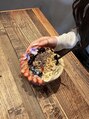 ネイルドットスタジオ 堺筋本町(NAIL DOT STUDIO)&nbsp;アサイーボールがすきです！おススメがあれば教えてください♪