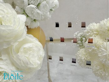 エトワール(Etoile)の写真/【フラットラッシュ120本¥5500】マツエクの種類から長さ・太さ・カールも幅広くご用意！理想のお目元に◎